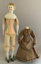 20 Emma Clear Parian Shoulder Head Artist Doll