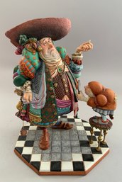 1  10  Tall X 8 Wide Limited Edition 406/950 Art In Porcelain By James C. Christensen