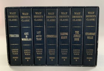Walt Disney Classic Limited Edition Watch Collectors Series II Complete Set Issued 1993