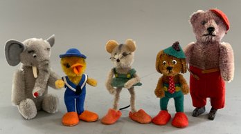 Lot Of 5 Small Schuco Animals