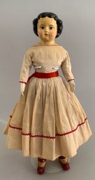 16 Papier Mache S/H W/ Label Holz-Masse