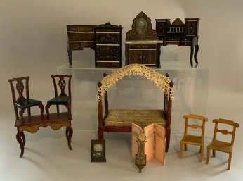 Lot Of Doll House Furniture