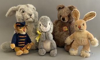 5  Steiff Animals