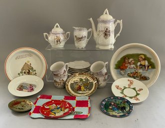 Lot Of Childs China