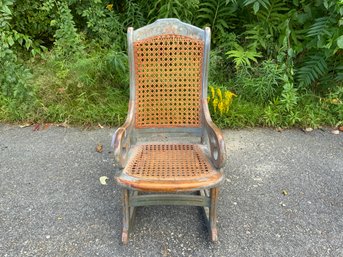 One 15x29x21 Childs Rocking Chair