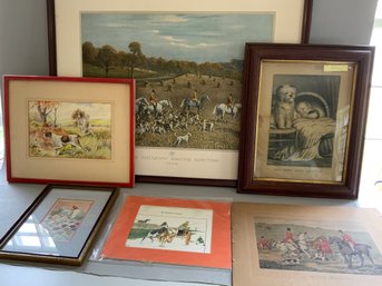 Six Pieces Various Artwork