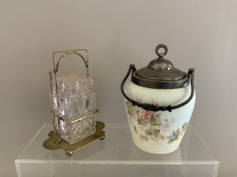 Two Pieces Victorian Tableware