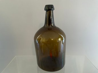 One 10x5.5 Stoddard Bottle With Taped Neck