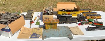 Large Lot Of Various American Flyer Train Items And Lionel Train Items