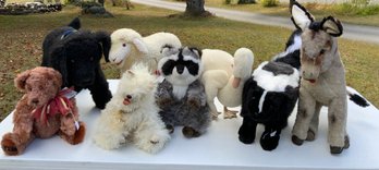 Opportunity Lot Of Eight Assorted Plush Animals