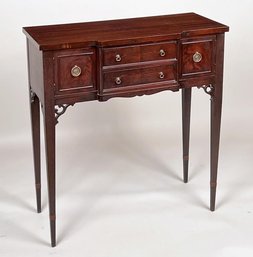 Federal Style Mahogany Side Cabinet