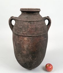 Etruscan Style Terracotta Olive Urn