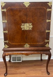 English And Asian Inspired Cabinet