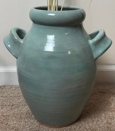 Green Pottery Vessel