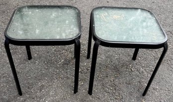 Pair Of Outdoor Tables