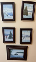 Five Framed Prints