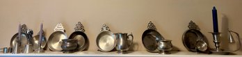 Lot Of Pewter