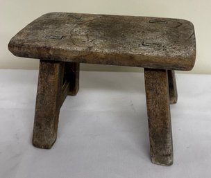 Asian Small Decorative Stool