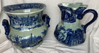 Two Pieces Of Victoria Ware