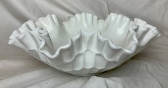 Fenton Milk Glass Bowl