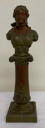 Grand Tour Cast Metal Classical Bust/Column