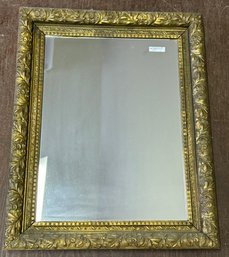 Decorative Carved Gilt Tone Mirror