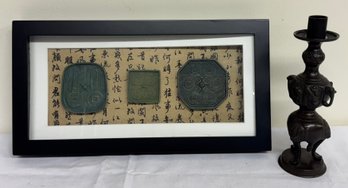 Two Asian Inspired Decor Items