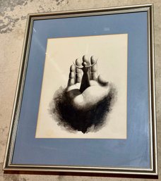 Framed Watercolor By John Pelletier