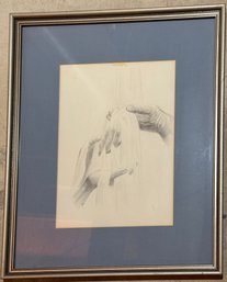 Framed Watercolor By John Pelletier