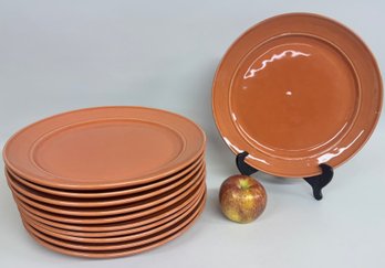Set Of Eleven Pottery Barn Dinner Plates