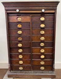 'Amberg's Patent' Cabinet Letter File