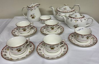 Wedgewood Porcelain Partial Tea Set