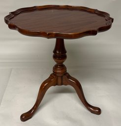 Queen Anne Style Mahogany Piecrust Tea Table