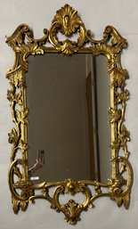 Contemporary Continental Openwork Gilt Wall Mirror