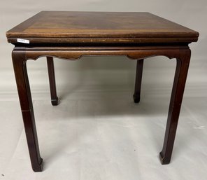 Asian Style Hardwood Game Table