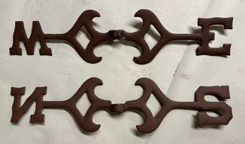 Vintage Cast Iron Weathervane Directionals