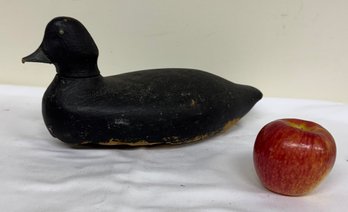 Vintage Carved Buffle Head Wood Duck Decoy