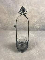 James W. Tufts Victorian Era Pickle Castor With Glass Jar