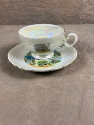 Vintage Vermont Teacup And Saucer Set
