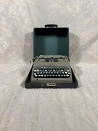 Vintage Smith Corona Silent Typewriter With Case