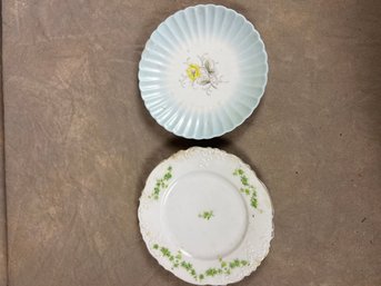 Group Of Two Designed Dinner Plates, Made In Germany