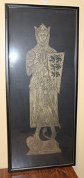 Cemetery Rubbing--Richard The Lionheart--16x37 1/4'--NO SHIPPING