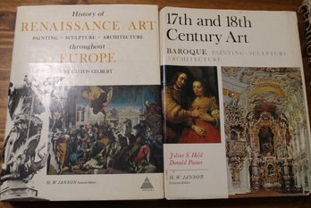 2 Oversized Fine Art Books