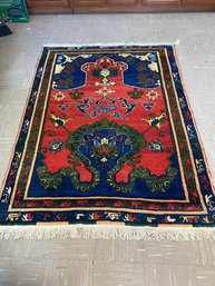 Colorful 5X7 Turkish Hand Woven Carpet
