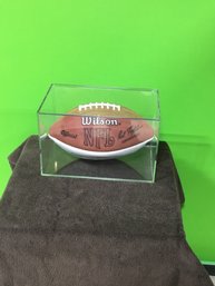 Football  Signed By Johnny Unitas
